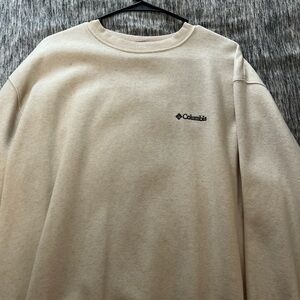 Columbia Off-White Fleece Pullover